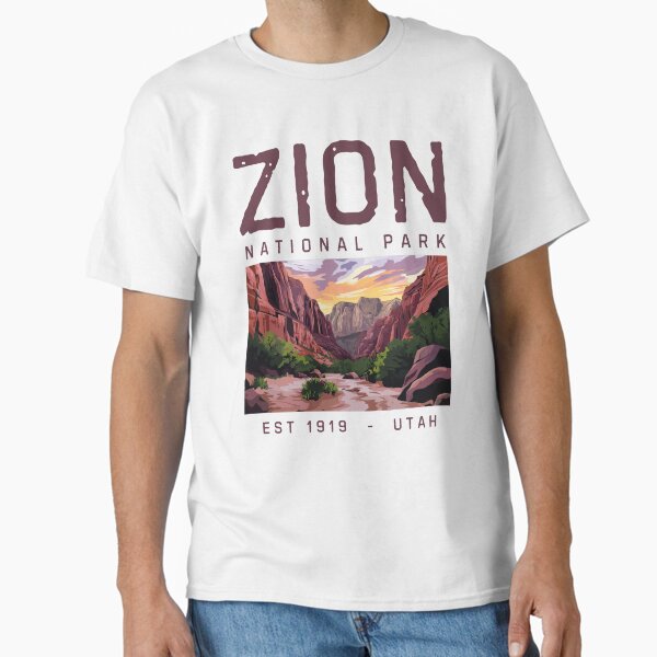 Vista previa del artículo con la obra «Parque Nacional Zion - Utah - EE.UU.», diseñado y vendido por GoodOldVintage.