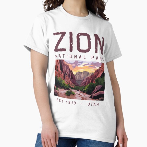 Vista previa del artículo con la obra «Parque Nacional Zion - Utah - EE.UU.», diseñado y vendido por GoodOldVintage.