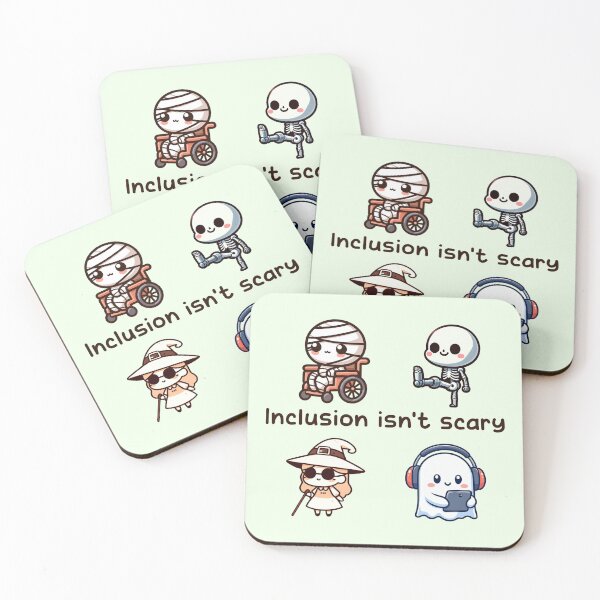 Item preview, Inclusion isn't scary designed and sold by Vkinsify.