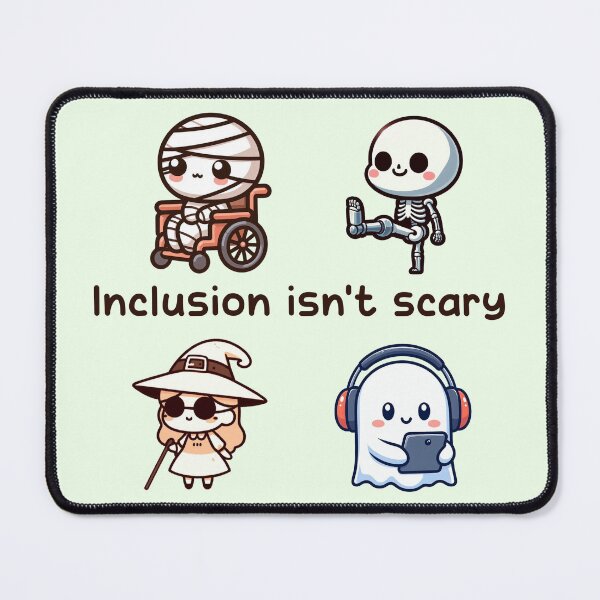 Item preview, Inclusion isn't scary designed and sold by Vkinsify.