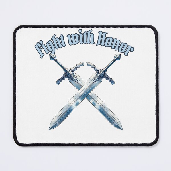 Item preview, Fight with Honor Crossed Swords Battle Design designed and sold by kylmllr101684.