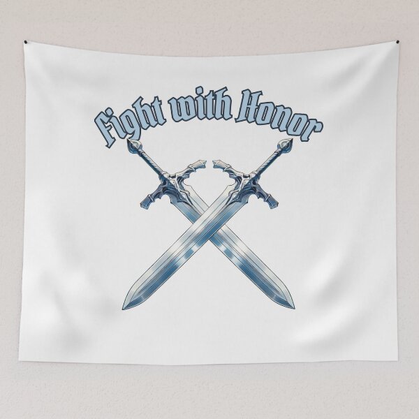 Item preview, Fight with Honor Crossed Swords Battle Design designed and sold by kylmllr101684.