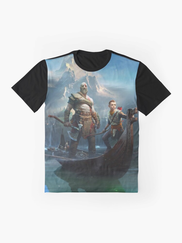 Alternate view of God of War - Kratos and Atreus Graphic T-Shirt