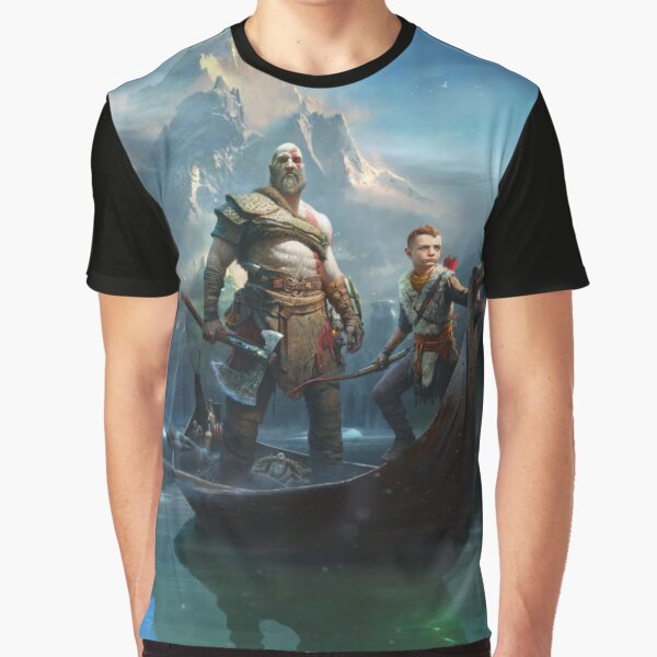 God of War - Kratos and Atreus Graphic T-Shirt