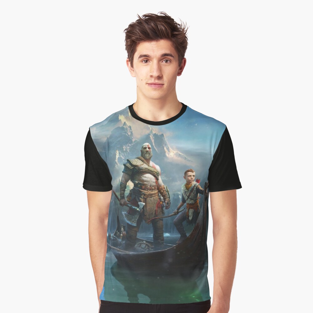 God of War - Kratos and Atreus Graphic T-Shirt