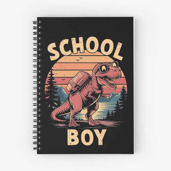 Item preview, Cool Dinosaur with Backpack for School Kids designed and sold by love3617.