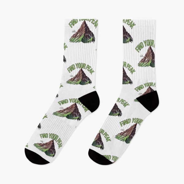 Item preview, Find Your Peak Motivational Mountain Adventure Design designed and sold by kylmllr101684.