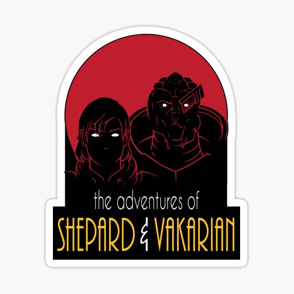 Item preview, Adventures of FemShep and Vakarian designed and sold by cattocc.