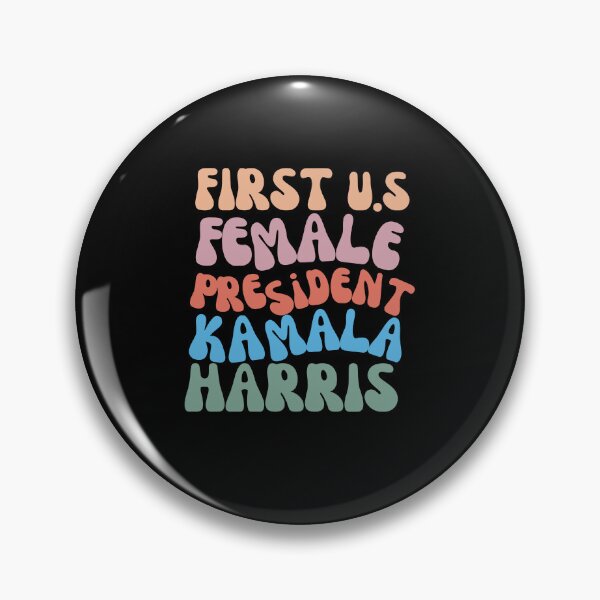 Item preview, Kamala Harris - First Female US President - Retro style designed and sold by Reichcorp.