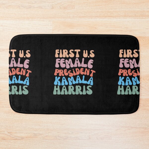 Aperçu de l'œuvre Kamala Harris - Première femme présidente américaine - style rétro créée et vendue par Reichcorp.