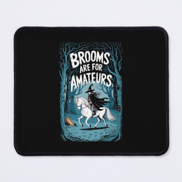 Item preview, Brooms Are For Amateurs Witch Equestrian designed and sold by Redgiant87x.