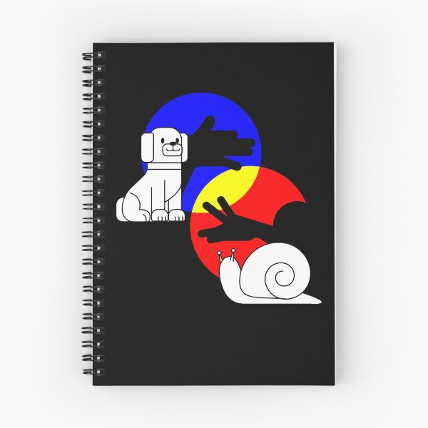 Item preview, Shadow Play Shadow Dog Snail designed and sold by MooonTees.