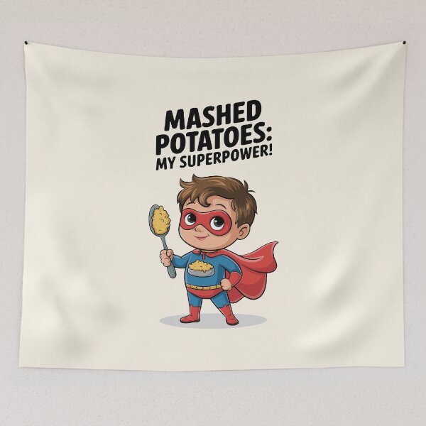 Item preview, Mashed Potatoes: My Superpower! Design designed and sold by MolonasDesigns.