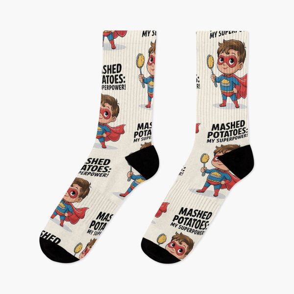 Item preview, Mashed Potatoes: My Superpower! Design designed and sold by MolonasDesigns.