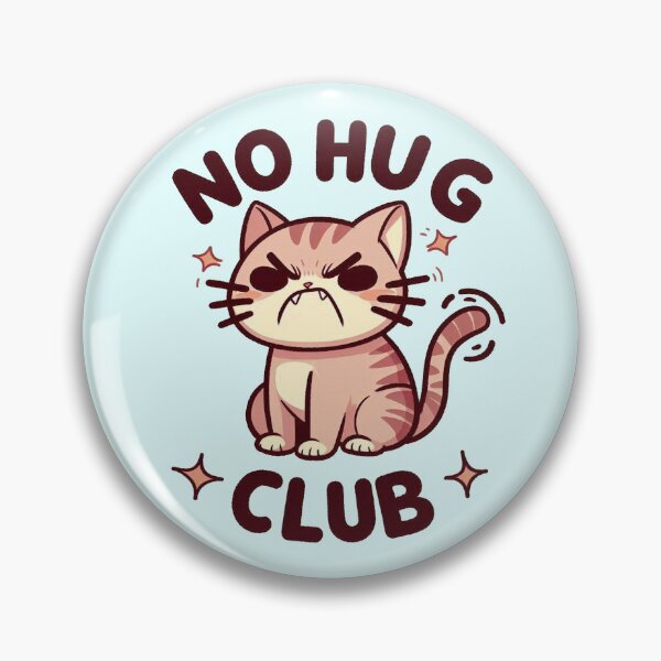 Item preview, No hug club designed and sold by Vkinsify.