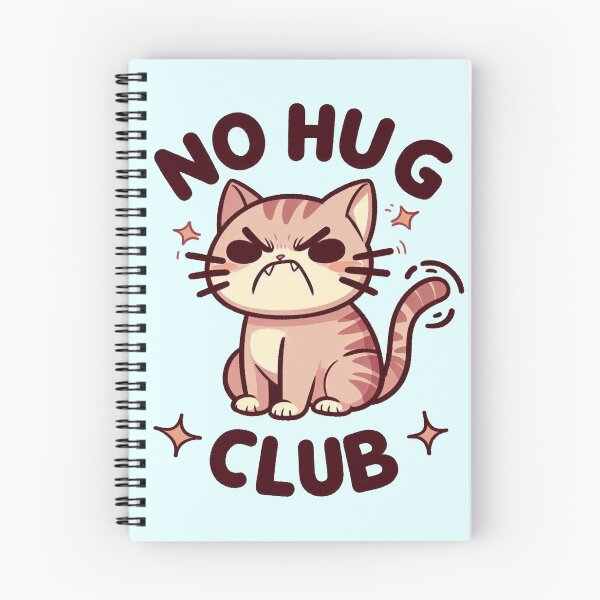 Item preview, No hug club designed and sold by Vkinsify.