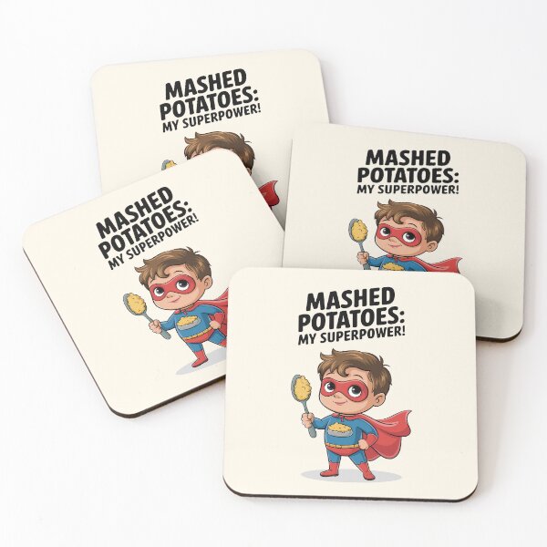 Item preview, Mashed Potatoes: My Superpower! Design designed and sold by MolonasDesigns.