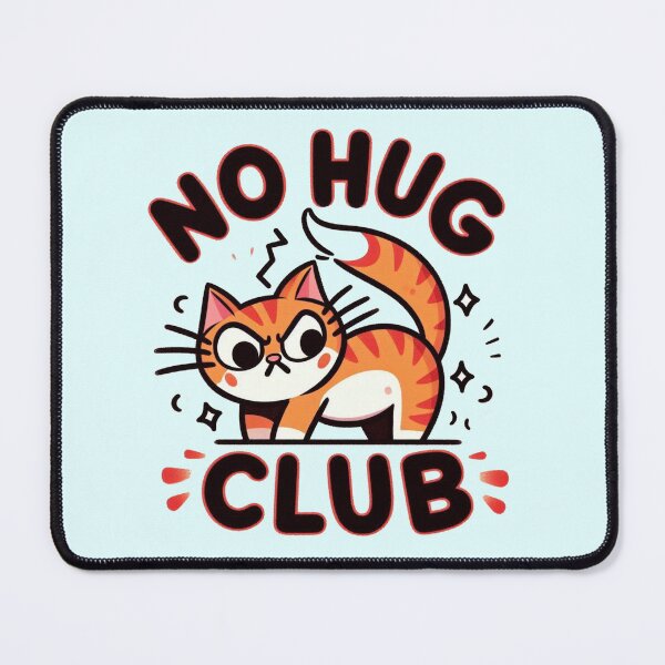 Item preview, No hug club designed and sold by Vkinsify.