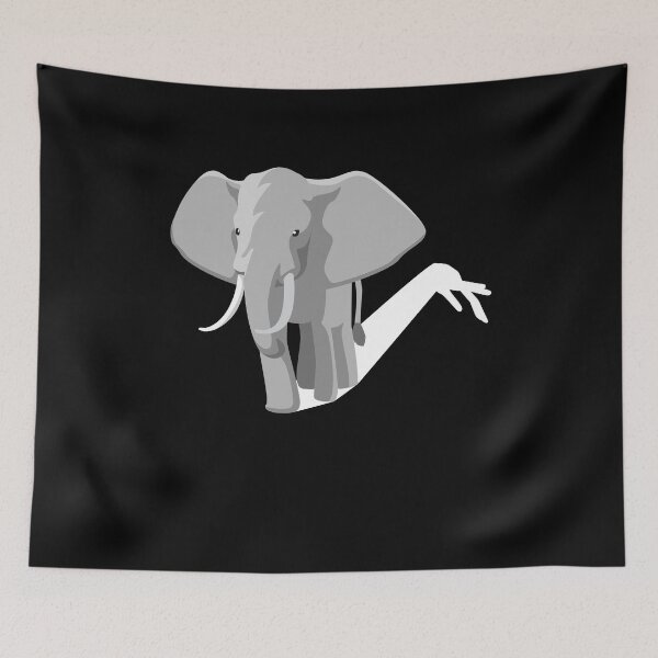 Item preview, Shadow Play Shadow Theater Elephant designed and sold by MooonTees.