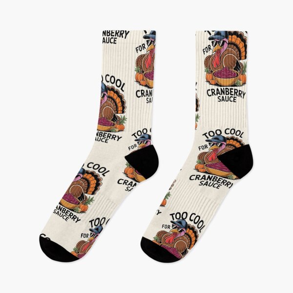 Item preview, Too Cool for Cranberry Sauce Thanksgiving Art designed and sold by MolonasDesigns.