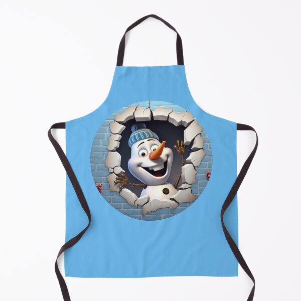 Item preview, Playful Snowman Cracking Through Winter Wall Art designed and sold by CultDigHoriz.