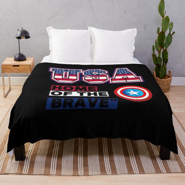 Item preview, USA - Home of the Brave designed and sold by Jlarussoart.