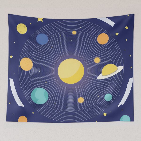 Item preview, Space and galaxy design in vector art style. designed and sold by HEMRO.