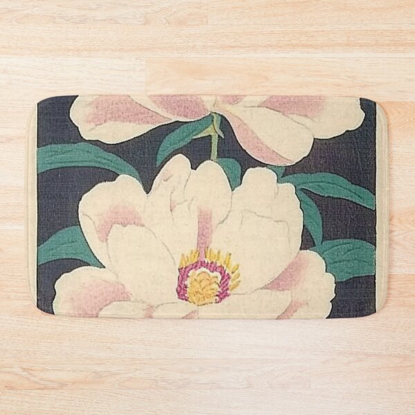 Item preview, Abstract White Peonies designed and sold by Sketch-Shack.