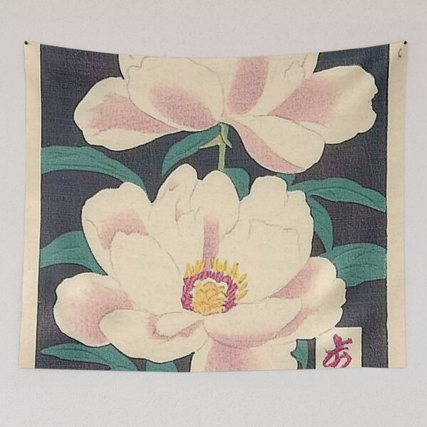 Item preview, Abstract White Peonies designed and sold by Sketch-Shack.