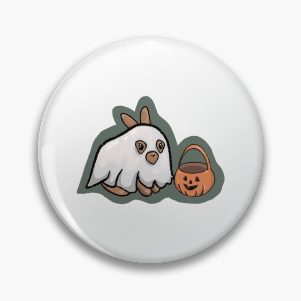 Item preview, Pegatina de Halloween de conejo fantasma designed and sold by Tashdog2002.