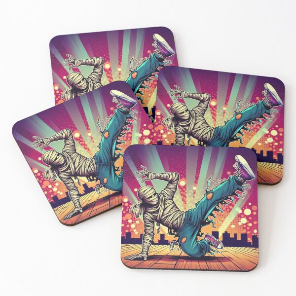 Item preview, Breakdancing Mummy designed and sold by SpicyGingerTees.