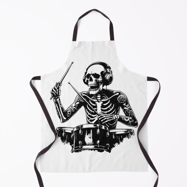 Item preview, Skeleton Drummer designed and sold by J Michelle Designs.