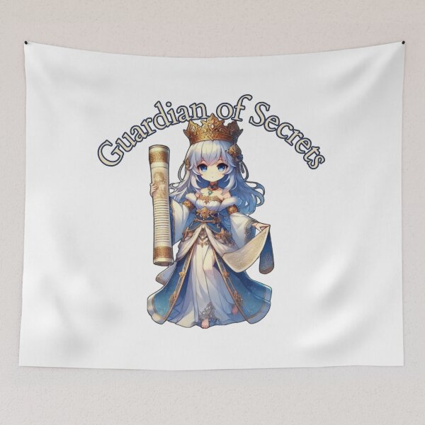 Item preview, Guardian of Secrets Mystical Scroll Keeper Anime Design designed and sold by kylmllr101684.