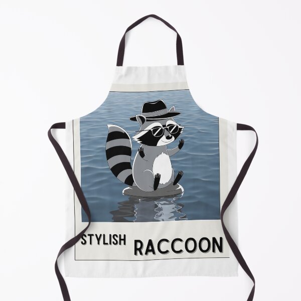 Item preview, Mapache con estilo designed and sold by Flying Alligator.