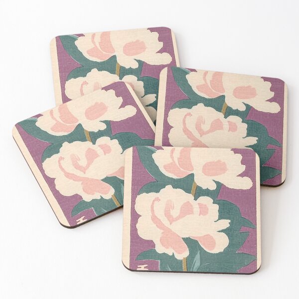 Item preview, Abstract White Peonies designed and sold by Sketch-Shack.