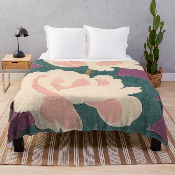 Item preview, Abstract White Peonies designed and sold by Sketch-Shack.