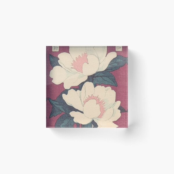 Item preview, Abstract White Peonies designed and sold by Sketch-Shack.