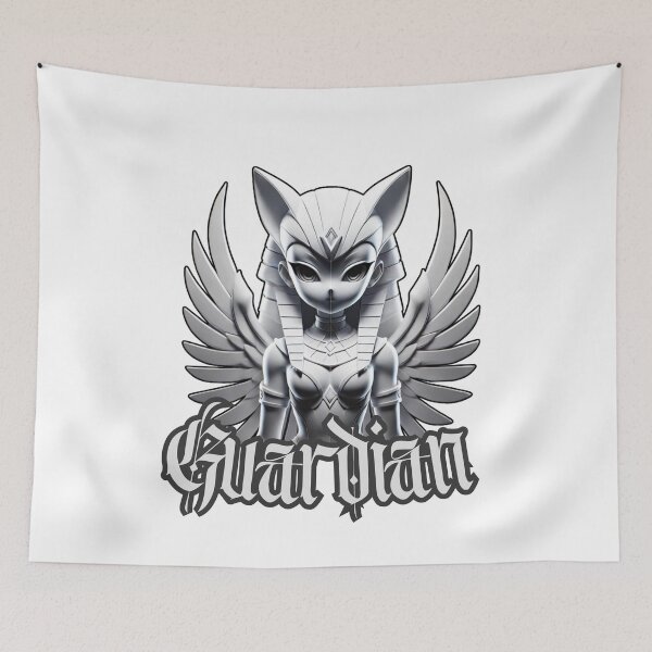 Item preview, Guardian of the Realm Winged Protector Design designed and sold by kylmllr101684.