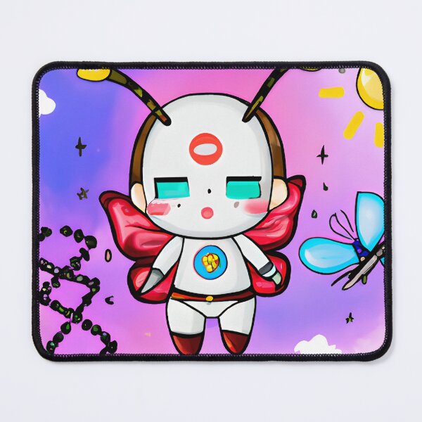 Item preview, Floating Robot Bug with Red Wings designed and sold by omgnovalynn.
