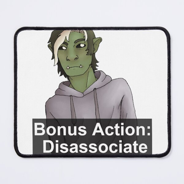 Item preview, Bonus Action: Disassociate designed and sold by communistbunny.