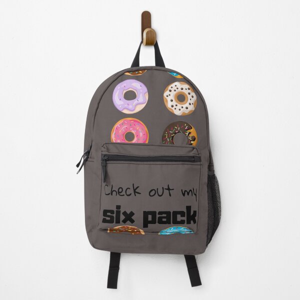 Item preview, Check out my six pack. Funny, colorful pattern, a nice gift for someone who likes donuts or is a sports freak ;p designed and sold by AccessibleShop.