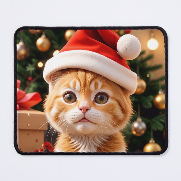 Item preview, Cute Christmas Kitty Cat designed and sold by TheArtOfPat.