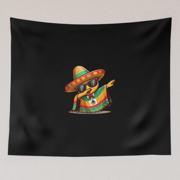Item preview, Dabbing Mexican Poncho Cinco De Mayo designed and sold by Isabella ✔️ ✔️.
