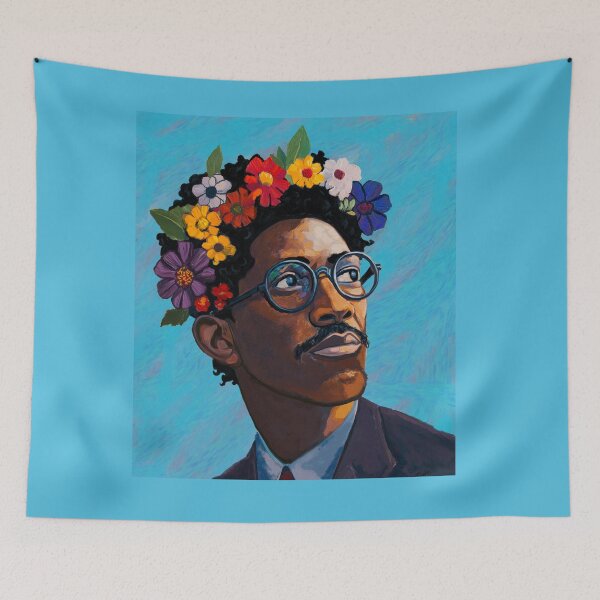 Item preview, Bayard Rustin For The People--Blue designed and sold by QueerQPaints.