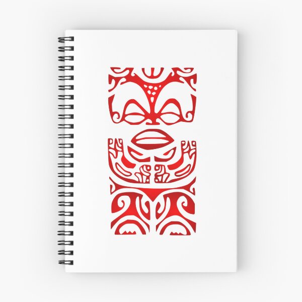Item preview, Tiki Kane (red) designed and sold by Nesian-Tahiti.