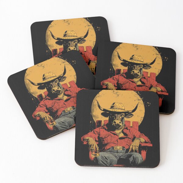 Item preview, Moonlit Bull designed and sold by Meyham-Designs.
