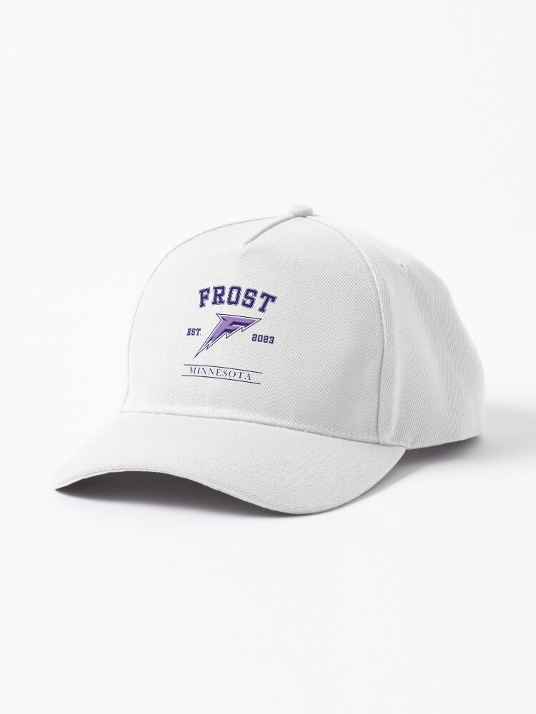 Thumbnail 1 of 7, Cap, Minnesota Frost PWHL Vintage Logo designed and sold by coffeepolicy.