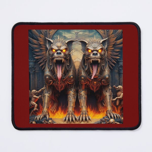 Item preview, Hounds Guarding the Gates of Hell designed and sold by Halifaxartguy.