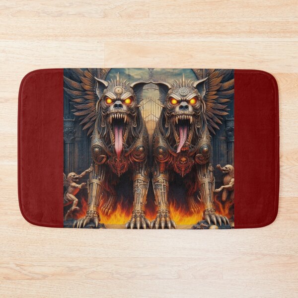 Item preview, Hounds Guarding the Gates of Hell designed and sold by Halifaxartguy.