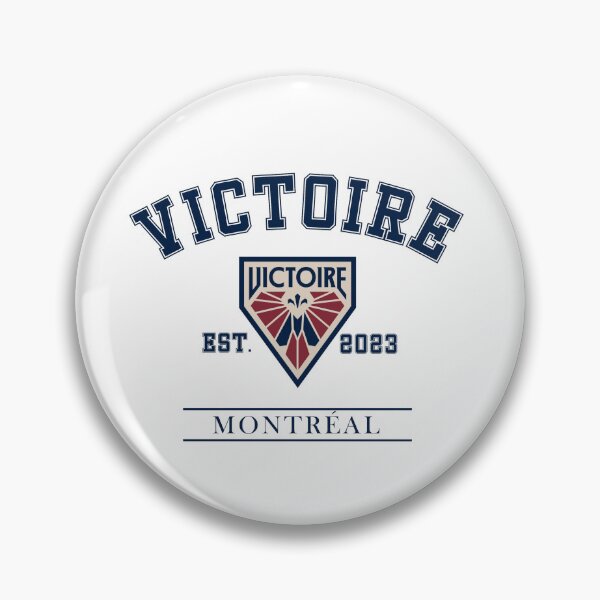 Item preview, Montreal Victoire PWHL Vintage Logo designed and sold by coffeepolicy.